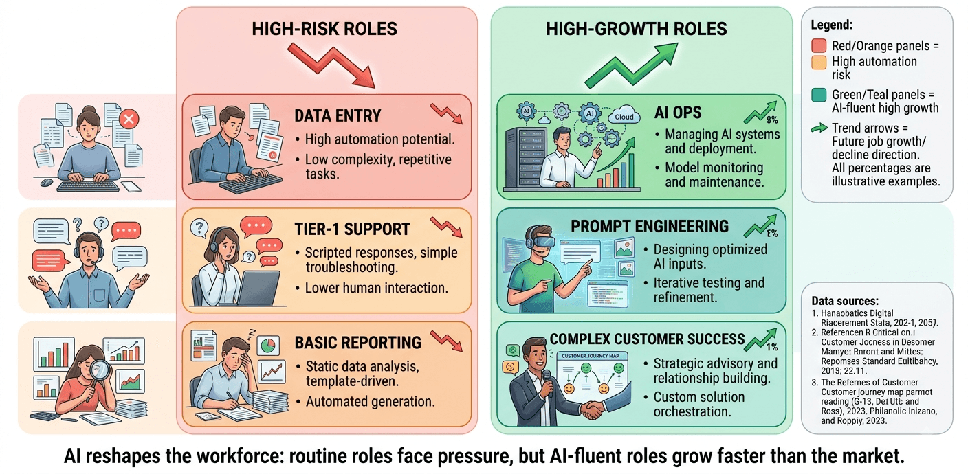 Supporting visual for Why AI Won’t Replace Everyone but Will Change Many Jobs